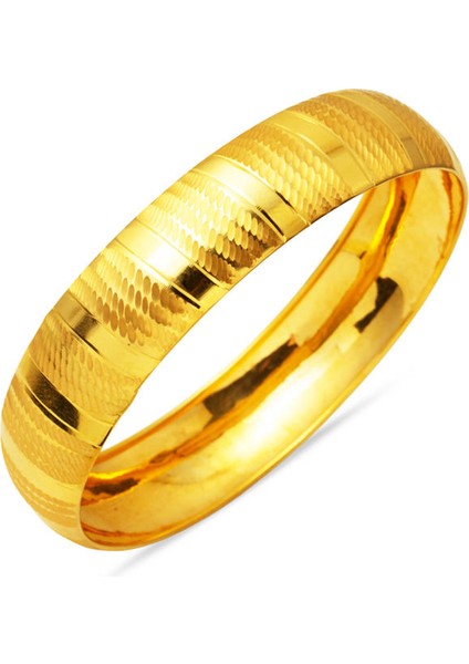 1,5 cm Enli 8 Ayar Altın Bilezik