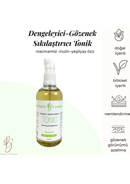 Dengeleyici-Gözenek Sıkılaştıran Tonik