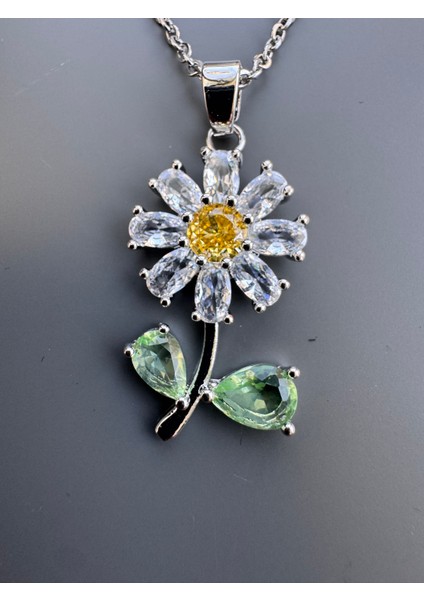 Papatya Kolye Çelik fırsatları