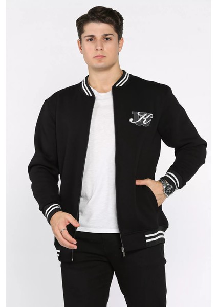 Üç Iplik Şardonlu Erkek Kolej Ceket P-00018567