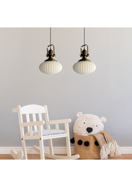 Elegant Cam Beyaz Ikili Avize Delikli Eskitme Başlık Sarkıt Lamba Restoran Salon Aydınlatma fiyatları