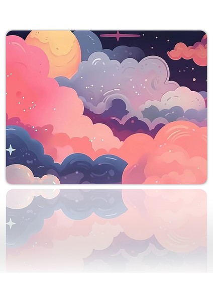 Colorful Clouds Mousepad – Xxl Gaming Oyuncu Mouse Pad Masa Matı