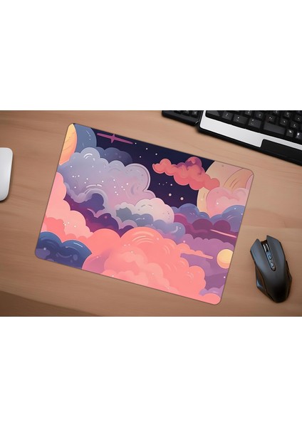 Colorful Clouds Mousepad – Xxl Gaming Oyuncu Mouse Pad Masa Matı fırsatları