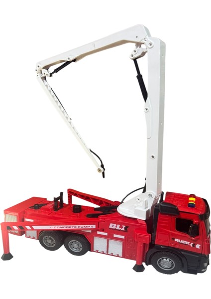 Sürtmeli Sesli Işıklı Su Atan Itfaiye Aracı 33 cm (Kapıları Açılır)