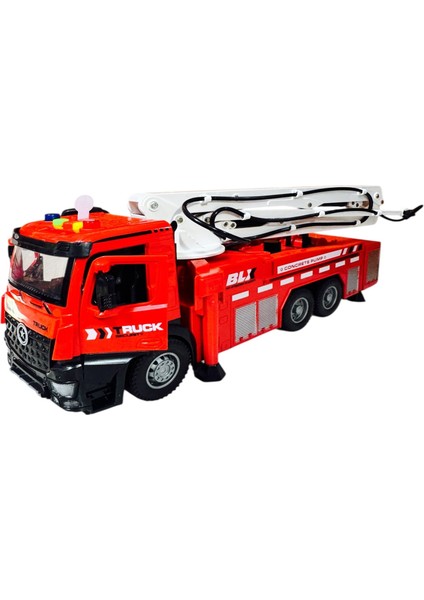 Sürtmeli Sesli Işıklı Su Atan Itfaiye Aracı 33 cm (Kapıları Açılır) fiyatları