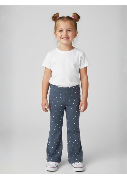 Ispanyol Paça Çocuk Tayt %100 Pamuk 2-6 Yaş