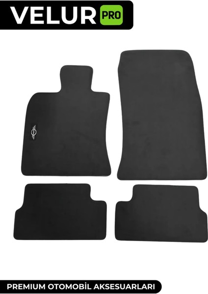 Mini Cooper F55 2019 Araca Özel Halı Oto Paspas modelleri