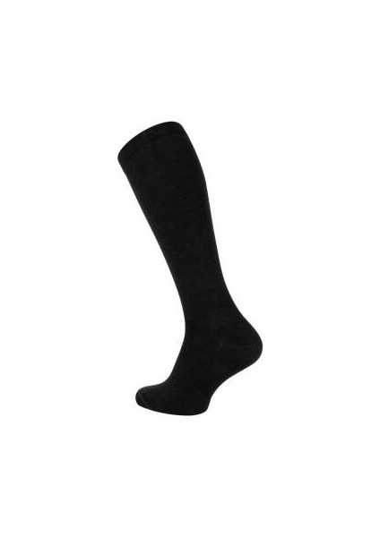 Seyahat Çorabı, 3 Adet, 43-46, %65 Pamuk, Diz Altı, Siyah fırsatları