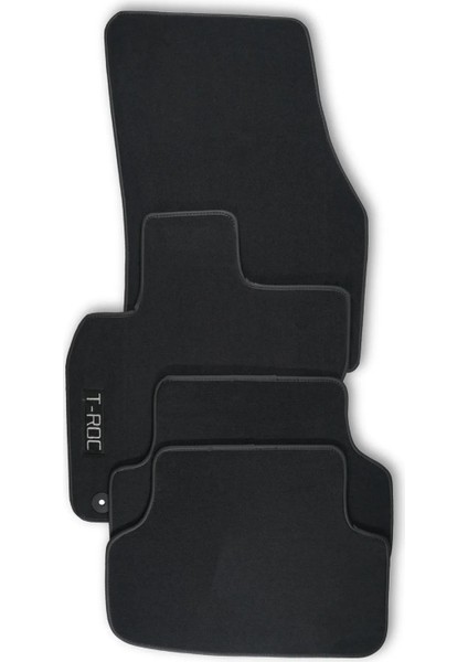 Volkswagen T-Roc 2020 Araca Özel Halı Oto Paspas fiyatları