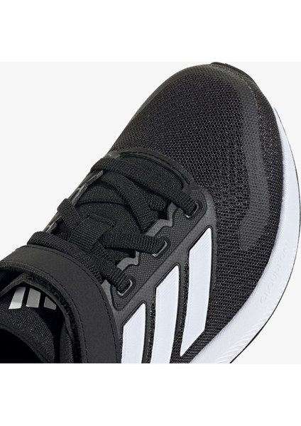 Runfalcon 5 Çocuk Siyah Koşu Ayakkabısı.-