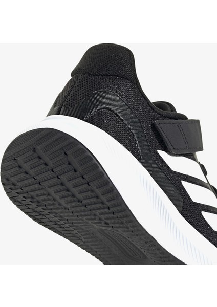 Runfalcon 5 Çocuk Siyah Koşu Ayakkabısı.-