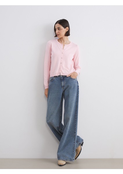 Yeni Sezon Baggy Fit Kadın Jean Pantolon