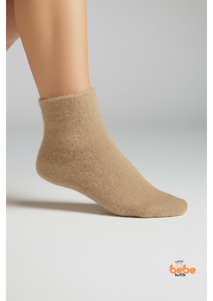 Kadın Yün Çorap Kışlık Kalın Sıcak Tutucu, Elit Yumuşak Dokulu, Ev ve Günlük Giyim Çorabı fırsatları