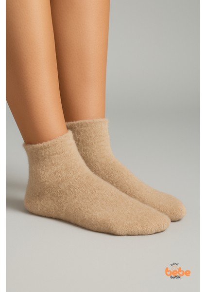 Kadın Yün Çorap Kışlık Kalın Sıcak Tutucu, Elit Yumuşak Dokulu, Ev ve Günlük Giyim Çorabı indirimleri