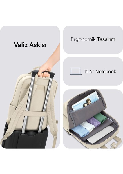 Nova Eco Günlük Sırt Çantası Siyah modelleri