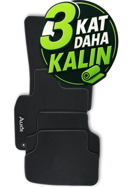 Audi Q2 2024 Araca Özel Halı Oto Paspas