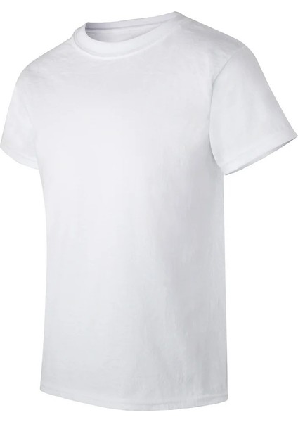 Erkek Çocuk Beyaz Yarım Kollu Fanila Süprem Atlet % 100 Pamuklu Atlet 3’lü Paket 310-510-3B