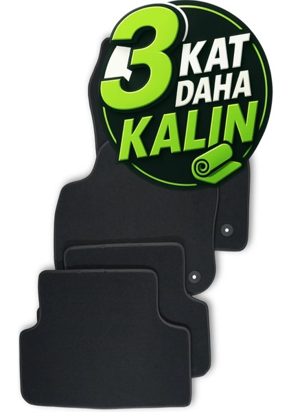 Volkswagen Taigo 2022 Araca Özel Halı Paspas Araba Halısı Oto Paspas