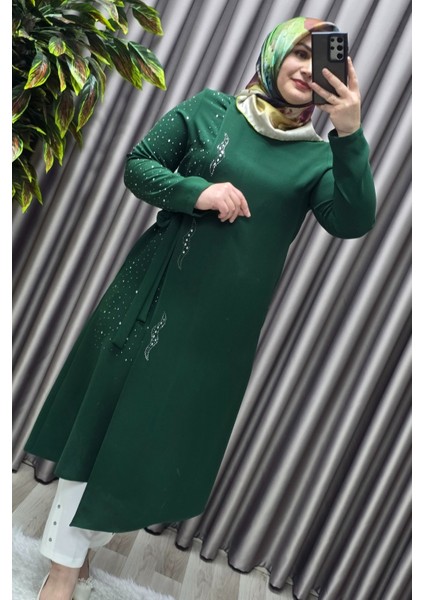 Kadın Tesettür Giyim Krep Abiye Tunik modelleri