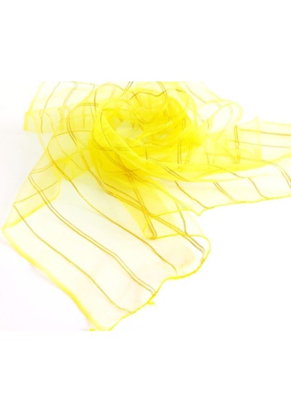 Sim Şeritli Kına Düğün Konvoy Için Fular 5li Renkli