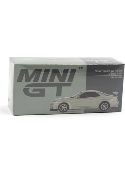 Mini Gt 1/64 Nissan Skyline Gt-R (R34) V-Spec Iı Nür Millenium Jade fiyatları