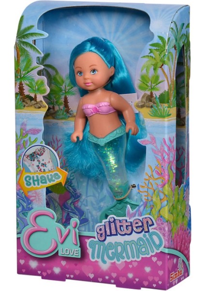 Evi Love Sallandığında Parlayan Kuyruk Yüzgeciyle Parıltılı Denizkızı Bebeği SMB-105733482 fırsatları