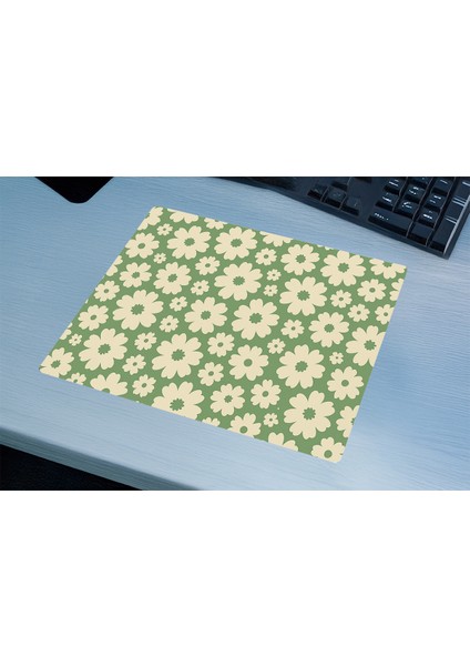 Yellow Florals Gaming Oyuncu Mouse Pad, Gaming Mousepad, Masa Matı fırsatları