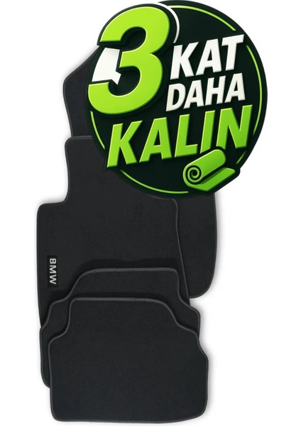 Bmw F30 2016 Araca Özel Halı Oto Paspas