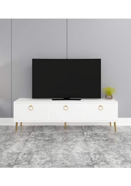 Maxi Tv Ünitesi | Beyaz - Beyaz fiyatları