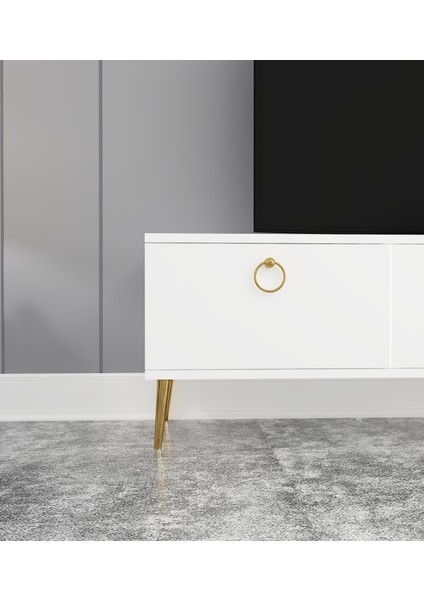 Maxi Tv Ünitesi | Beyaz - Beyaz indirimleri