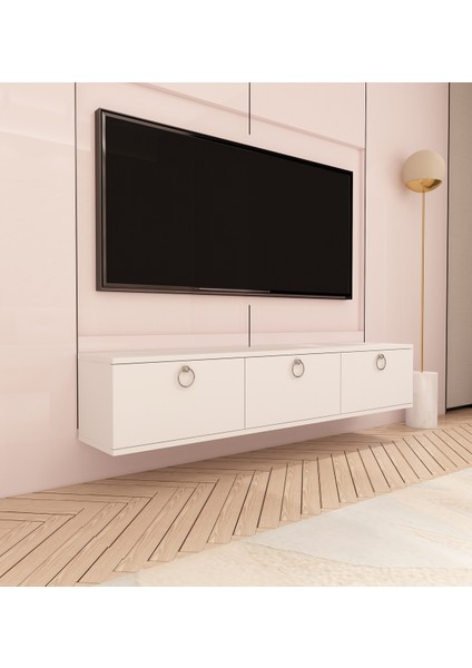 Sıla Tv Ünitesi | Beyaz - Beyaz