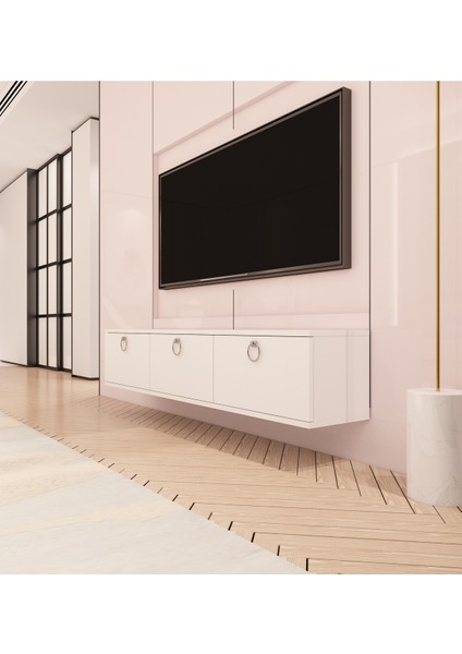 Sıla Tv Ünitesi | Beyaz - Beyaz modelleri