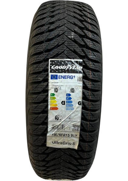 Erlas Jant Lastik 195/65R15 G.year Ultragrip 8 91H 2 Li Takım