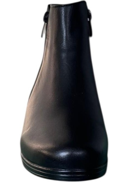 Extrafıt Geniş Kalıp Kadın Küçük ve Büyük Numara Dolgu Topuk Çift Fermuarlı Bot 6419 fırsatları