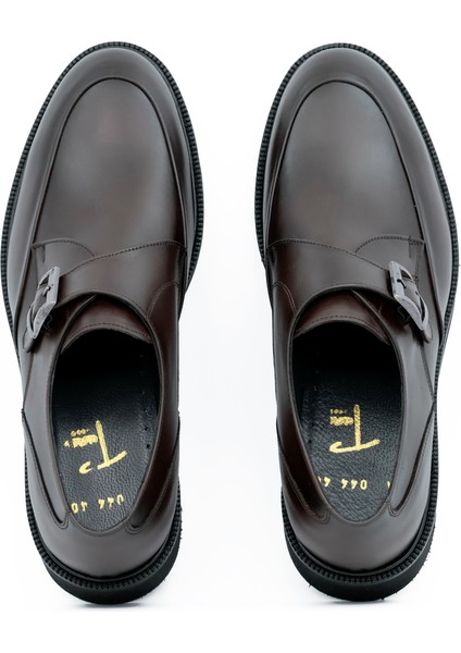 Hakiki Deri Eva Taban Toka Detaylı Casual Erkek Ayakkabı - EX044 fırsatları