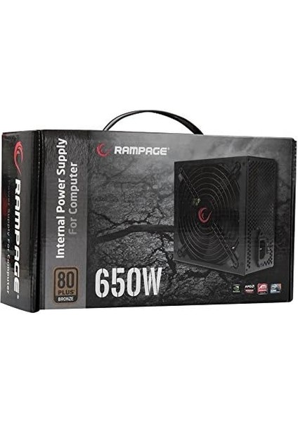 RMP-650-80PB 650W 14CM Siyah Fan 80 Plus Bronze Aktif Pfc Power modelleri