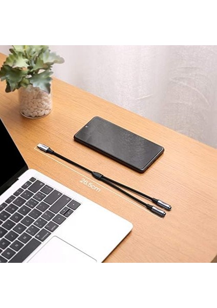 Type-C To 2 Li Aux Kulaklık Çıkış Çoklayıcı fiyatları