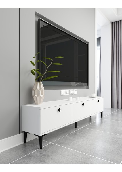Atlas Tv Ünitesi | Beyaz - Beyaz fiyatları