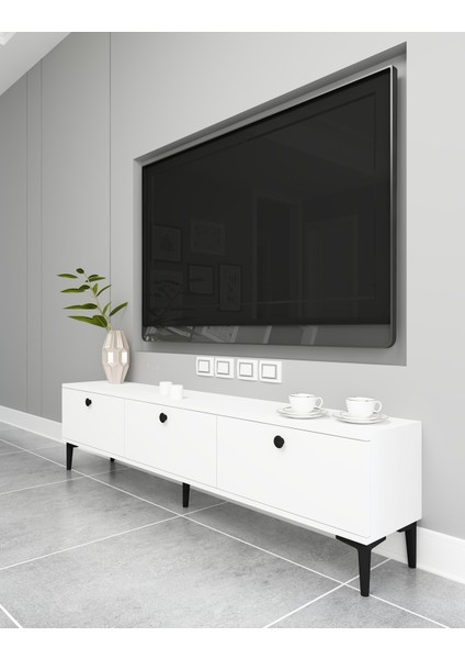 Atlas Tv Ünitesi | Beyaz - Beyaz modelleri