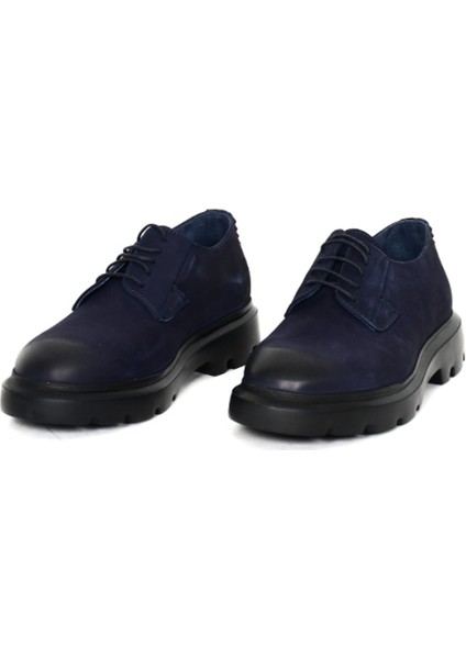 Hakiki Nubuk Deri Lacivert Erkek Ayakkabı Eva Taban - 2595 fiyatları