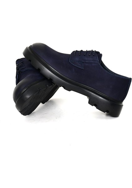 Hakiki Nubuk Deri Lacivert Erkek Ayakkabı Eva Taban - 2595 indirimleri
