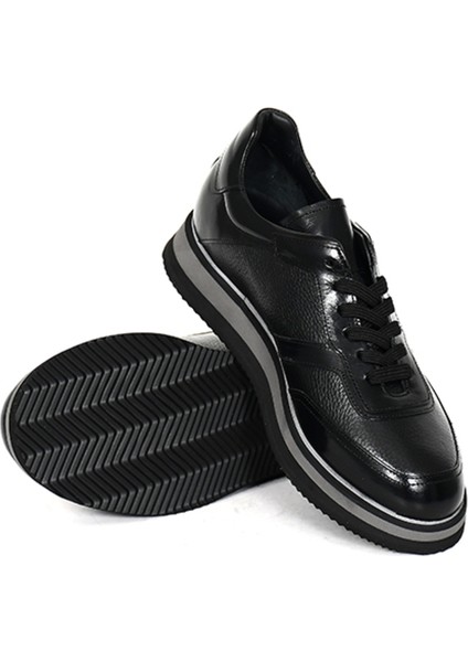 Hakiki Deri Siyah Casual Erkek Ayakkabı Eva Taban - 58369 modelleri