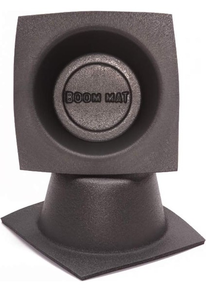 Engineering 050321 Boom Mat Hoparlör Bölmeleri, 13,25 cm Yuvarlak Ince (2'li Paket), Siyah