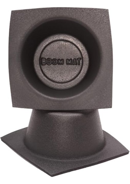 Engineering 050321 Boom Mat Hoparlör Bölmeleri, 13,25 cm Yuvarlak Ince (2'li Paket), Siyah modelleri