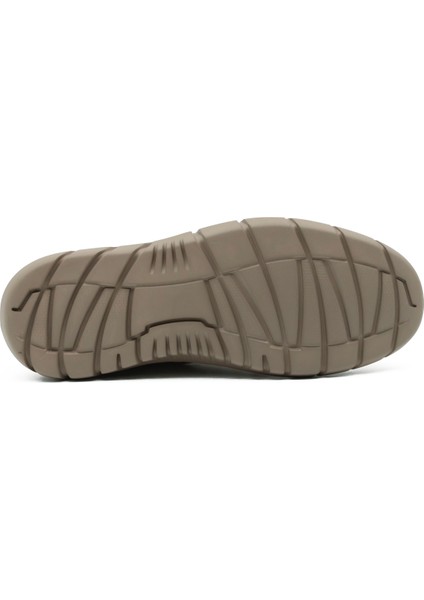 Hakiki Deri Bej Casual Erkek Ayakkabı Bağcıklı - Eva Taban - 251280 modelleri