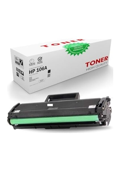 Hp 106X 5000 Sayfa Baskılı Laserjet Uyumlu Kapasiteli Lazer 107W 107A 107R Mfp 135WG 135A 135R 135W 137FNW Için Uyumlu Muadil Toner (5000 Sayfalık, 1) fiyatları
