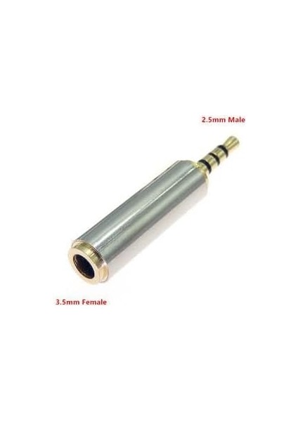3.5 mm 2.5 mm Jack Çevirici 3 Çizgi 4 Boğum 3.5 mm 2.5 mm Çevirivi 3.5 mm Kualklık Mikrofon 2.5 mm Çevirici fiyatları