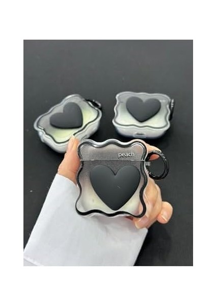 Go Aksesuar 1. Nesil ve 2. Nesil ile Uyumlu Tasarım Oyuncak Kalın Koruyucu Silikon Kılıf - Siyahkalp modelleri