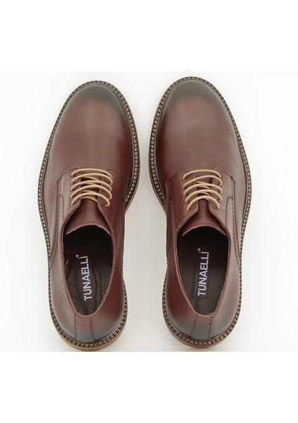 Hakiki Antik Deri Termo Taban Casual Erkek Ayakkabı - Tuna 232003 fırsatları