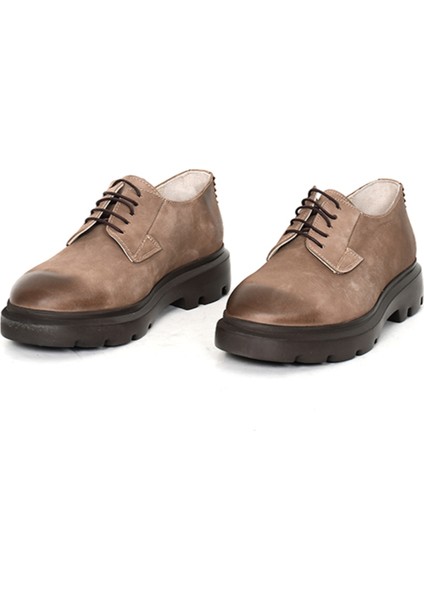 Hakiki Nubuk Deri Bej Erkek Ayakkabı Eva Taban - 2595 fiyatları